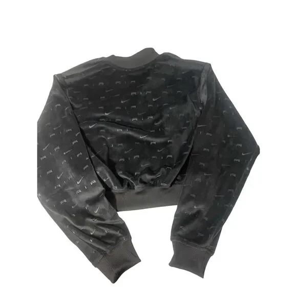 Nike Air Velour Zip Cropped Jacket - Picture 4 of 9